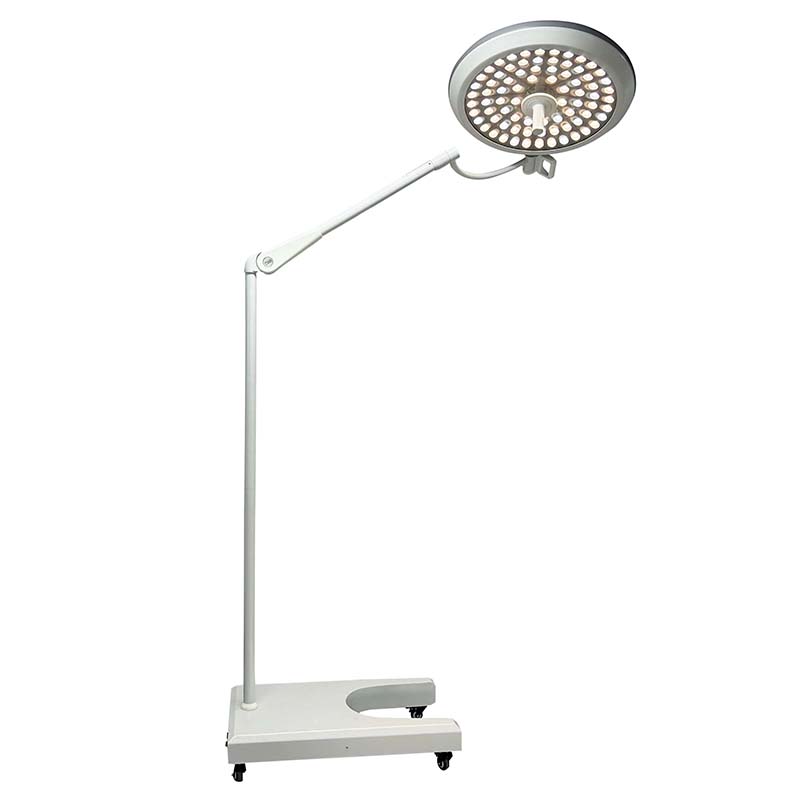 Economic LED Medical Light Portable Mobile Floor Standing Surgical Operating Lamp