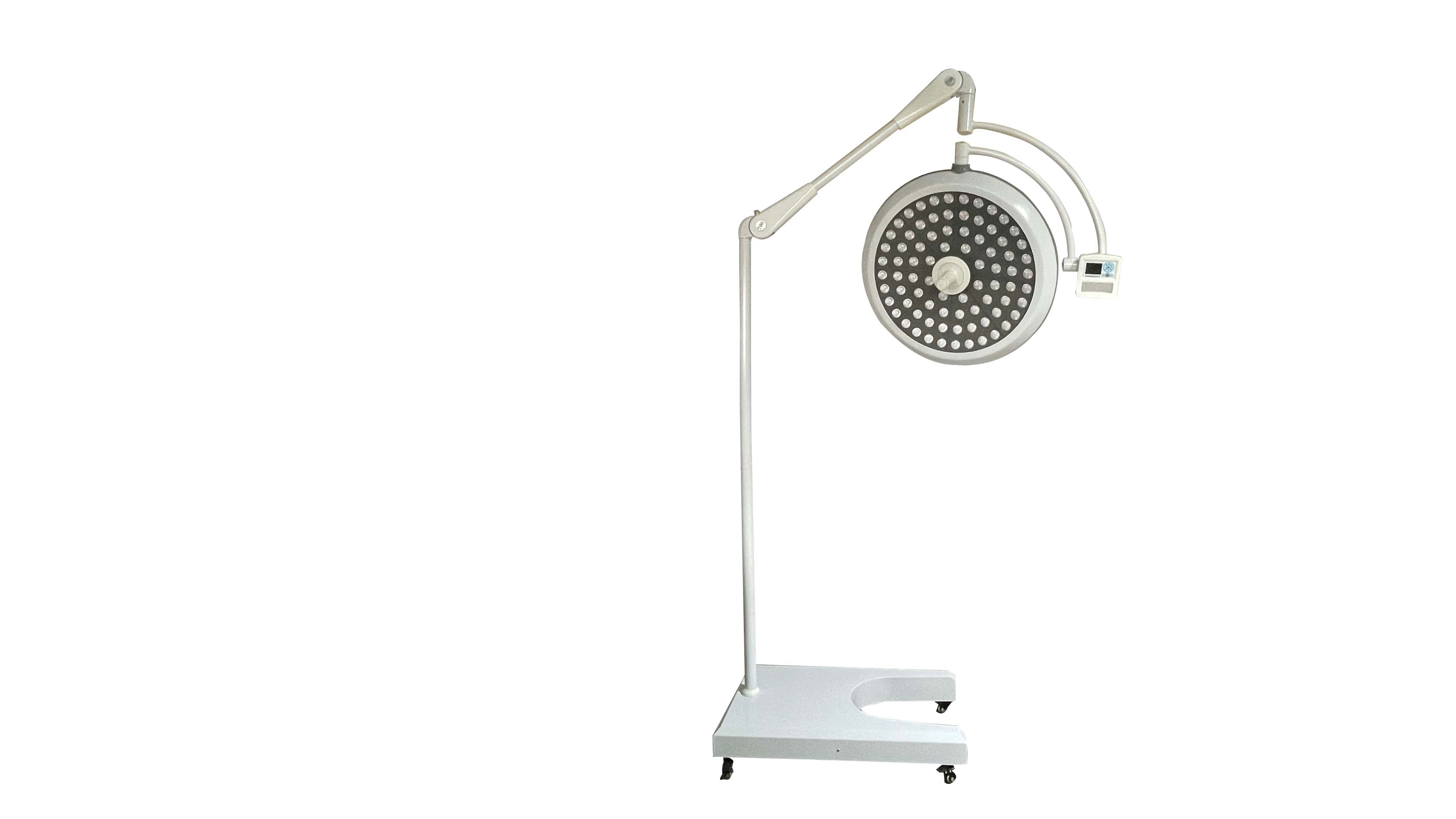 Economic LED Medical Light Portable Mobile Floor Standing Surgical Operating Lamp