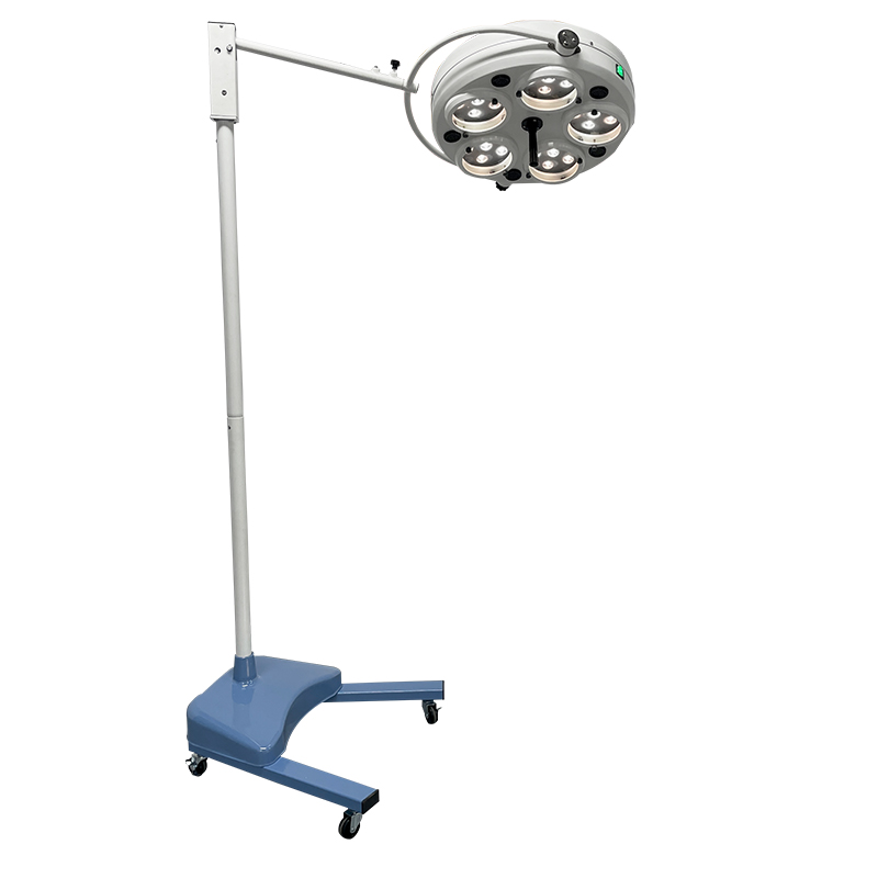 Murang Presyo ng Stand Type Mobile Operation Lamp 500 LED Shadowless Mobile Surgical Operating Theater Lamp