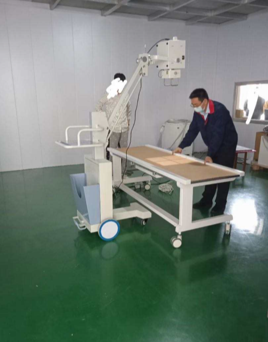 Medical Surgical Air-Pressure C-arm Operating Table para sa Radiography Photography Bed